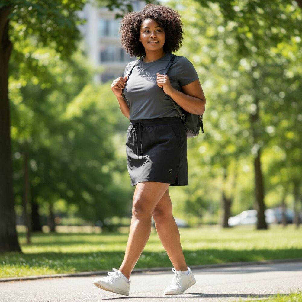Gerry Women's Breezy Cargo Black Skort XXL